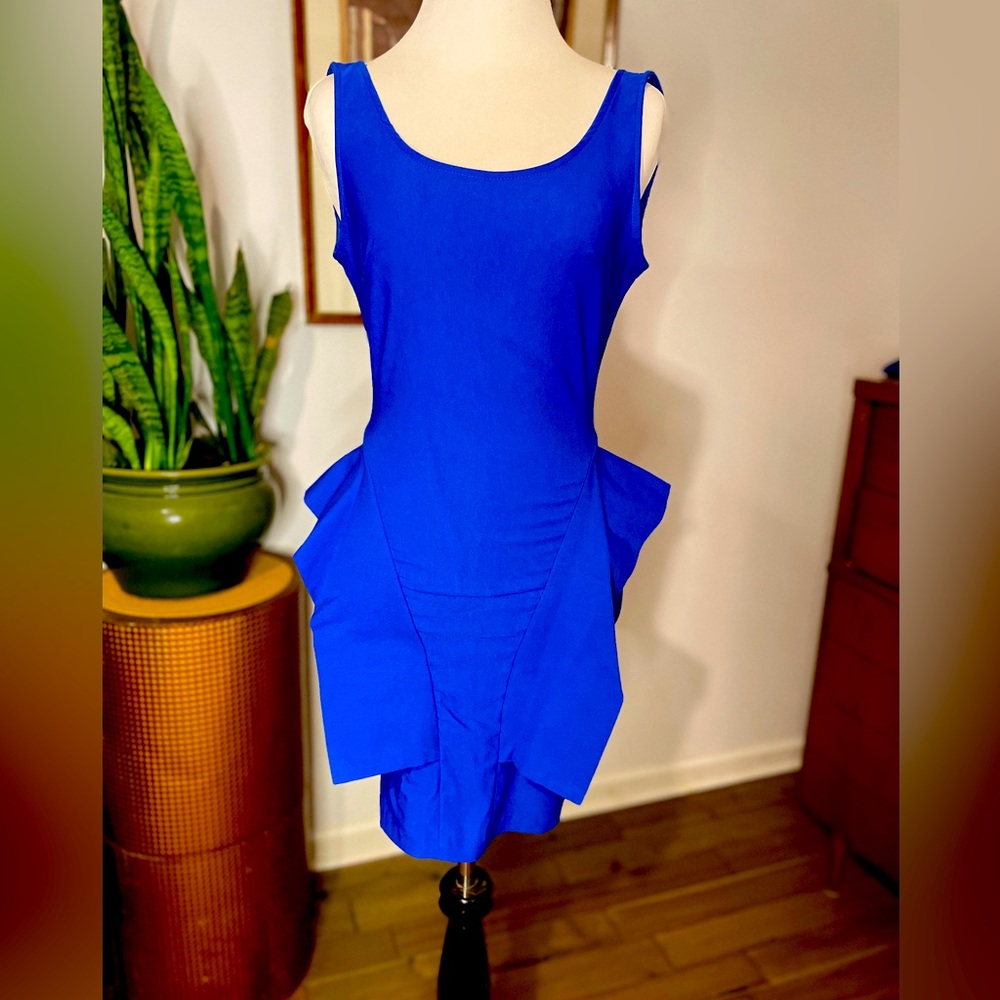VavavaVoom! Lovely Day super sexy dress in sapphire blue.